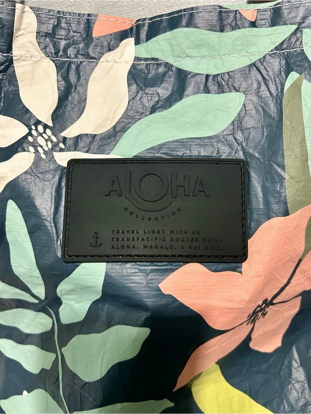 Aloha Collection Reversible Tote Flora Eve NWT Splash Proof Floral Beach Bag